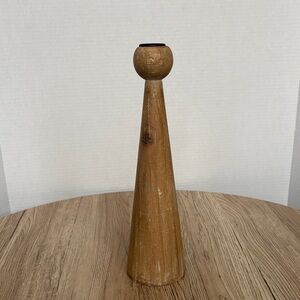 Wooden Candle Holder